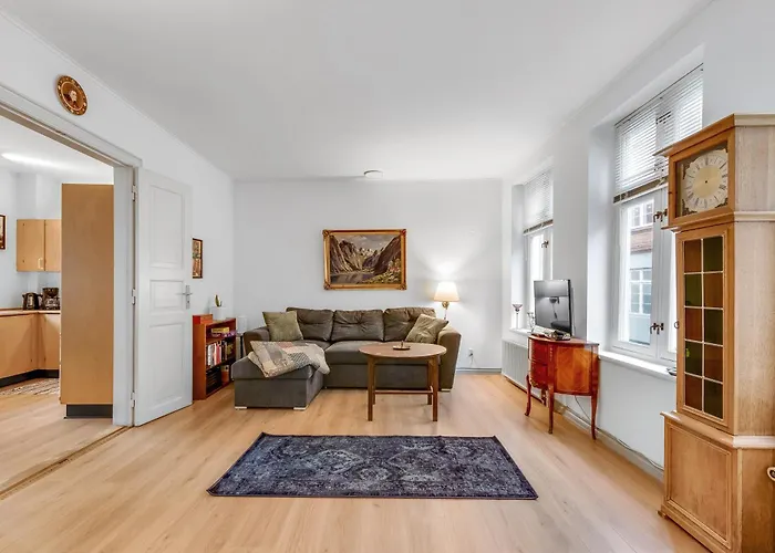 Atmospheric In Haderslev's Old Town Apartment